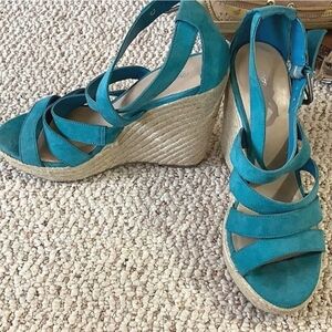 Mossimo Teal Espadrilles